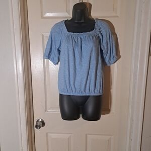 Loft polka Dot Blouse Size XS